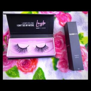 Glamnetic Lashes + Magnetic Black Eyeliner$40Value